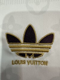 Camisa Real Madrid X Louis Vuitton 2024/25 Adidas Torcedor Masculina