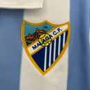 Camisa Málaga Home I 2012/13 Nike Retrô Masculina - Branca e Azul