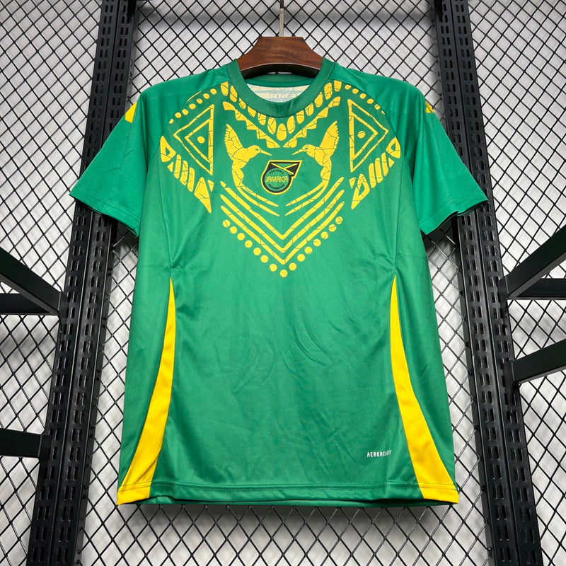 Camisa Jamaica Pré-Jogo 2024/25 Adidas Torcedor Masculina verde, uniforme de aquecimento da seleção jamaicana, design vibrante, tecido leve e respirável, corte masculino."
camisa Jamaica pré-jogo 2024/25
camisa Adidas Jamaica verde
camisa seleção Jamaica masculina
uniforme pré-jogo Jamaica futebol