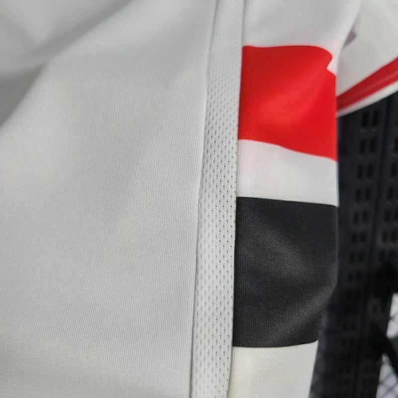 Camisa São Paulo Home I 2006/07 Retrô Masculina - Branca
