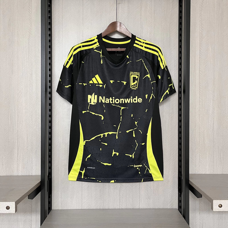 Camisa Columbus Crew Away II 2025/26 Adidas Torcedor Masculina - Preta