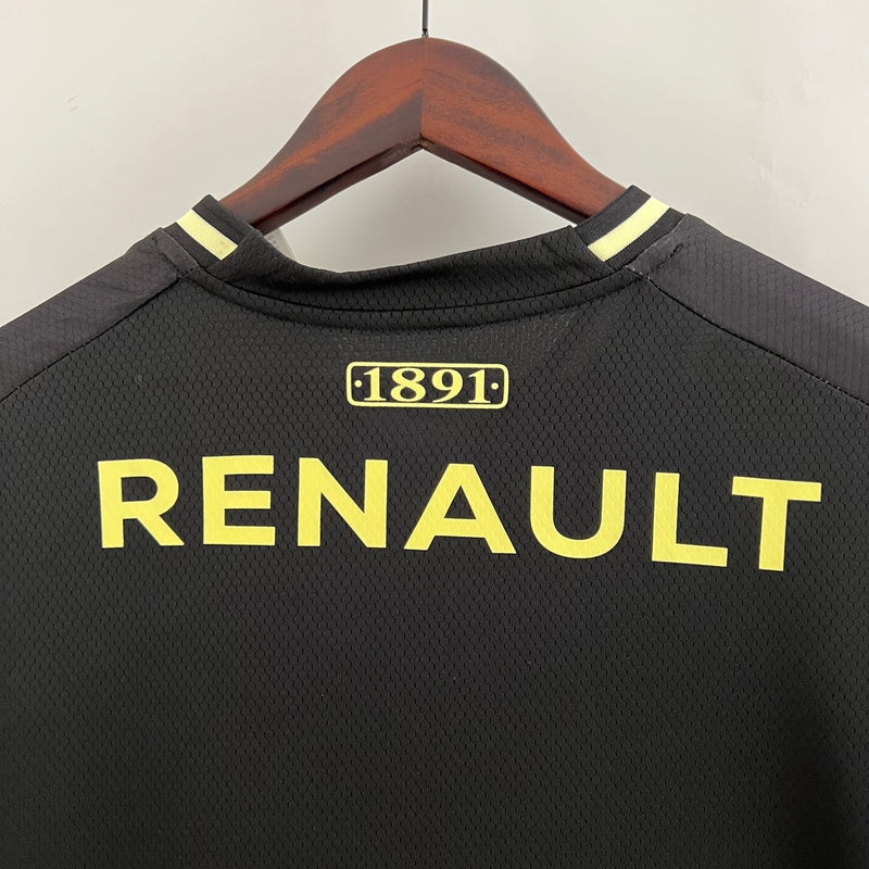 Camisa Peñarol Away II 2023/24 Torcedor Masculina Preta, uniforme uruguaio Puma, escudo bordado, tradição carbonera, conforto e estilo para torcedores"