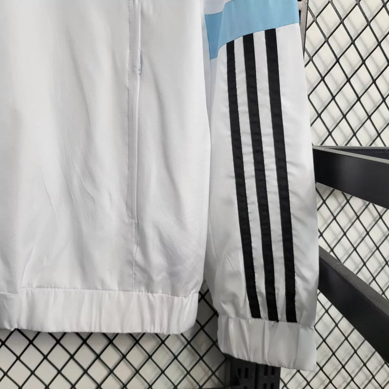 Corta Vento Flamengo 2023/24 Adidas Masculino - Branco
