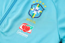 Conjunto agasalho Seleção Brasileira Pré Jogo 2022/23 – Azul Claro
