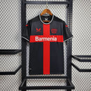 Camisa Bayer Leverkusen Home 2023/24 Torcedor Masculina Adidas oficial vermelha e preta com escudo bordado