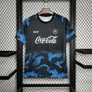 Camisa Napoli Pré-Jogo 2024/25 EA7 Torcedor Masculina