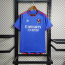 Camisa Olympique Lyon Away II 2023/24 Adidas Torcedor Masculina - Azul