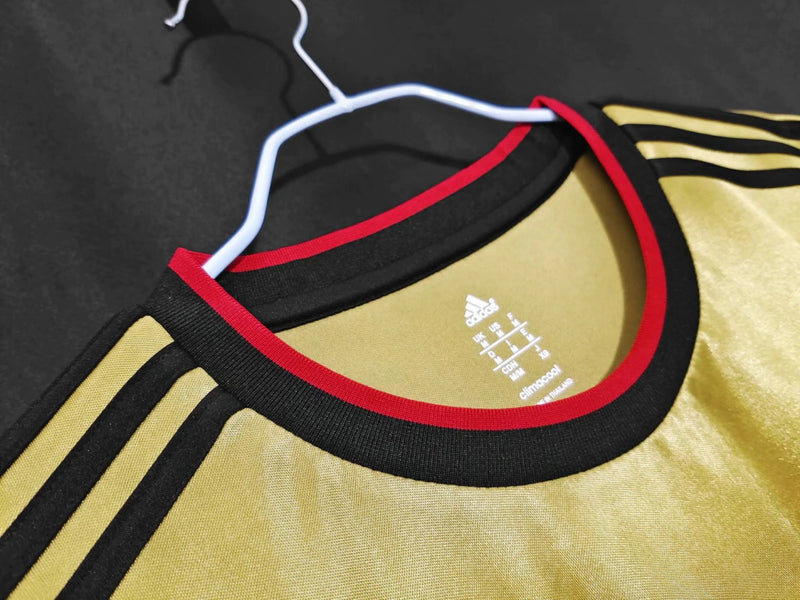 Camisa Milan Retro Third III  2013/14 Torcedor Masculina - Dourada