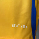 Camisa Tigres Home I 2024/25 Adidas Jogador Masculina Amarela, uniforme de jogador, escudo bordado, tecido Climalite, performance e conforto para treinos e partidas"