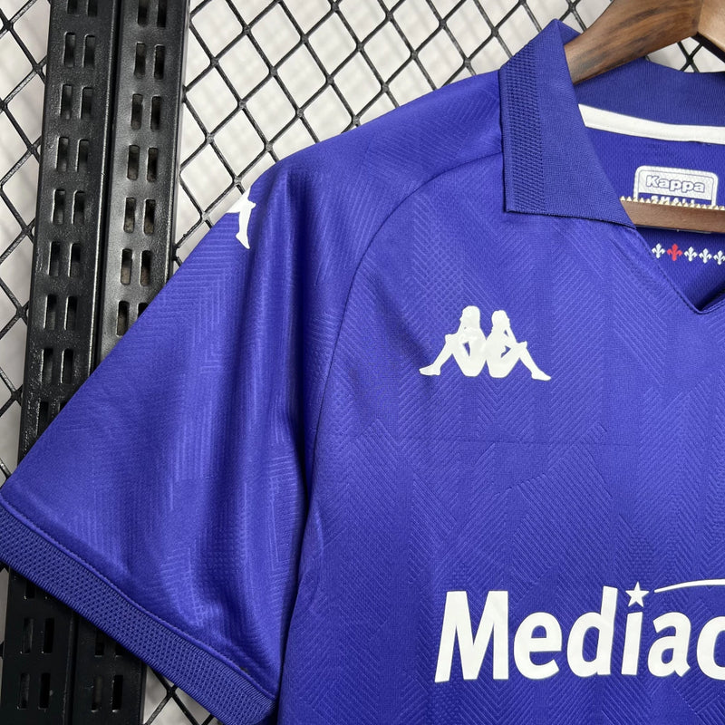 Camisa Fiorentina Home (1) 2024/25 Kappa Torcedor Masculina