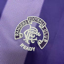 Camisa Rangers Third III 1994/95 Adidas Retrô Masculina Roxa, design clássico dos anos 90 com detalhes históricos e estilo marcante para torcedores e colecionadores