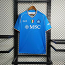 Camisa Napoli Home I 2023/24 EA7 Torcedor Masculina - Azul