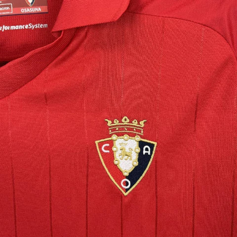 Camisa Osasuna Home I 2025/26 Torcedor Masculina - Vermelha