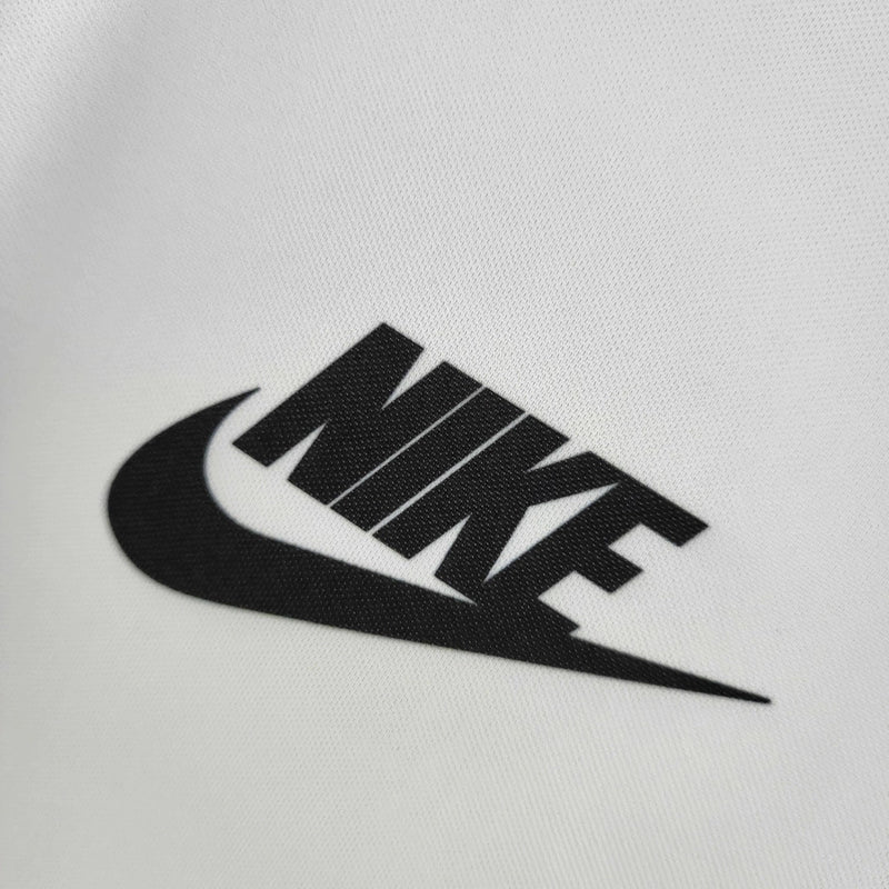 Camisa Colo-Colo Home I 1995/96 Nike Retrô Masculina Manga Longa Branca - uniforme clássico retrô de futebol chileno