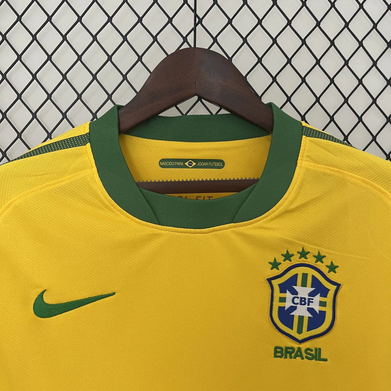 Camisa Brasil Home (1) 2010 Nike Retrô Masculina