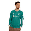 Camisa Liverpool Third III 2025/26 Adidas Torcedor Masculina verde manga longa, uniforme alternativo dos Reds, escudo bordado, logo Adidas e tecido leve com tecnologia AEROREADY."
camisa Liverpool 2025/26
camisa Liverpool manga longa
camisa Adidas Liverpool verde
camisa third Liverpool masculina