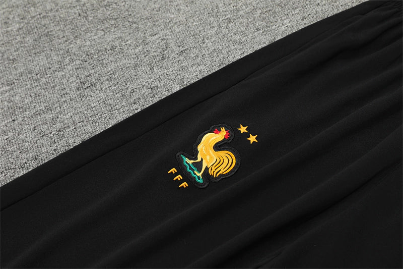 Conjunto França Nike Agasalho e Calça Preto 2024/25