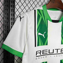 Camisa Borussia Monchengladbach Home I 2024/25 Puma Torcedor Masculina - Branca