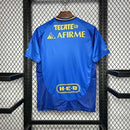Camisa Tigres Away II 2024/25 Torcedor Masculina Azul, uniforme moderno do clube mexicano, escudo bordado, tecido respirável, conforto e estilo para torcedores"