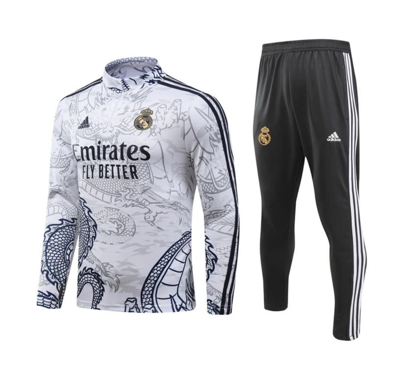 Conjunto de treino Real Madrid 2023/24- branco