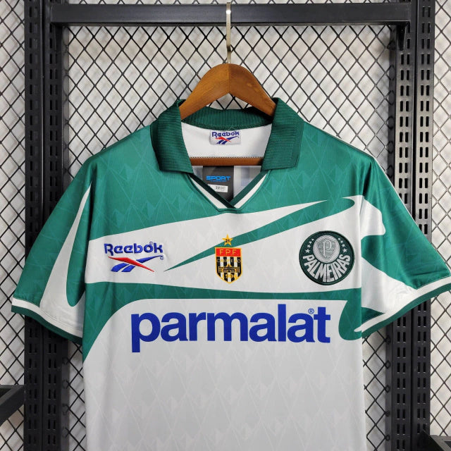 Camisa Palmeiras Away (2) 'Campeonato Paulista' 1996 Reebok Retrô Masculina