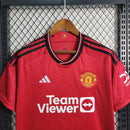 Camisa Manchester United Home (1) 2023/24 Adidas Torcedor Masculina
