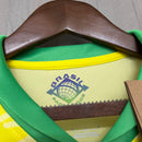 Camisa Brasil Home 2024/25 Torcedora Feminina oficial, cores da seleção brasileira, escudo bordado, tecido leve e respirável