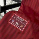 Camisa Bayern de Munique "Edição Origens" 2025/26 Adidas Torcedor Masculina - Vermelha