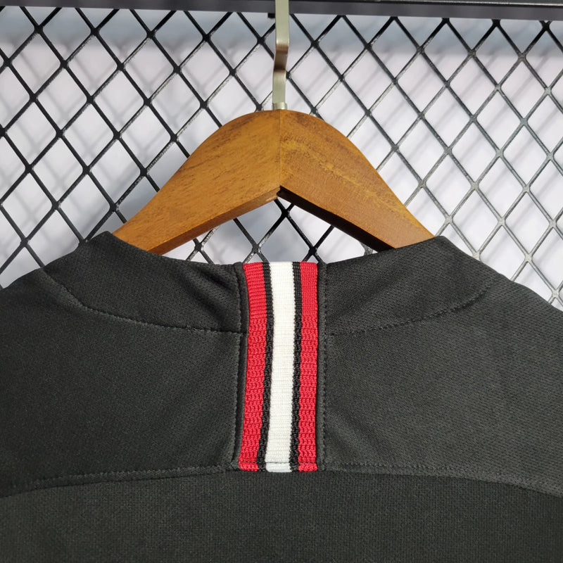 Camisa PSG Retro 2018/19 Jordan Edição Champions League, Torcedor masculina  Preta