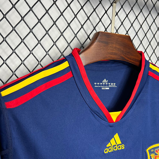 Camisa Espanha Retrô Away 2010 Torcedor masculina