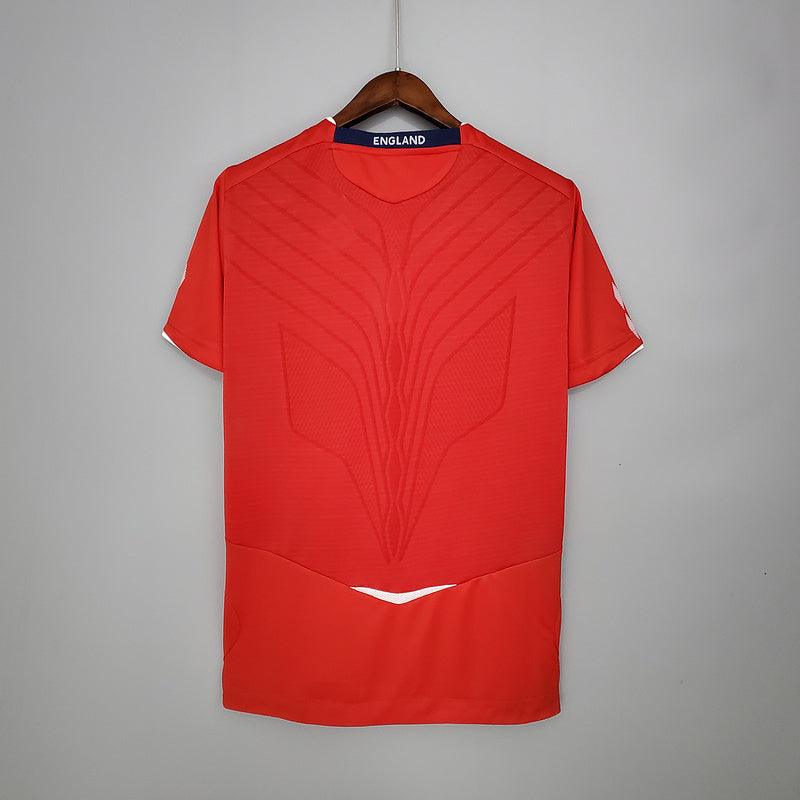 Camisa Inglaterra Retrô 2008/2009 Umbro - vermelha