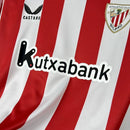 Camisa Athletic Bilbao Home I 2025/26 Castore Torcedor Masculina - Vermelha