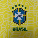 Camisa Seleção Brasileira Home I 2024/25 Nike Torcedor Masculina - Amarela