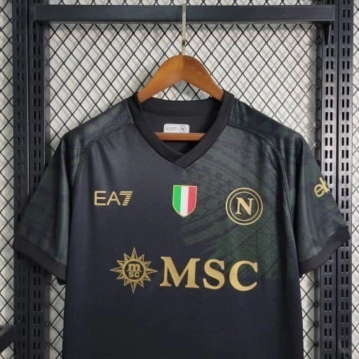 Camisa Napoli Third (3) 2023/24 EA7 Torcedor Masculina