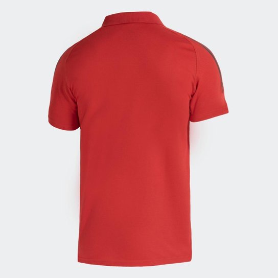 Camisa Polo Flamengo Treino  2024/25 Adidas Torcedor Masculina