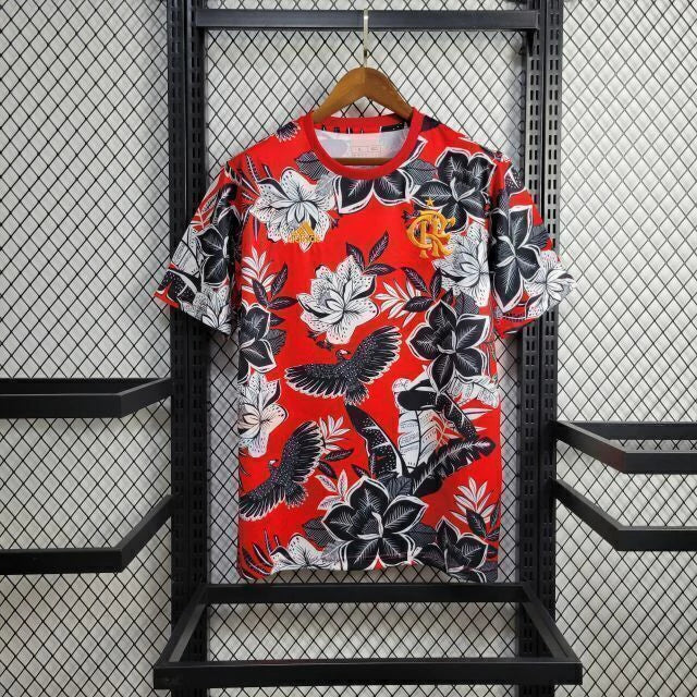 Camisa Flamengo Pré-Jogo 2024/25 Adidas Torcedor Masculina