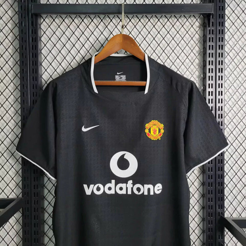 Camisa Manchester United Away (2) 2003/04 Nike Retrô Masculina