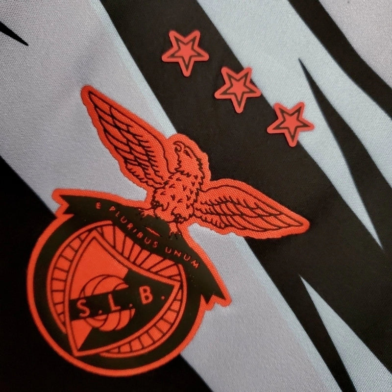 Camisa Benfica III Adidas 2021/22 Torcedor Masculina - Preto