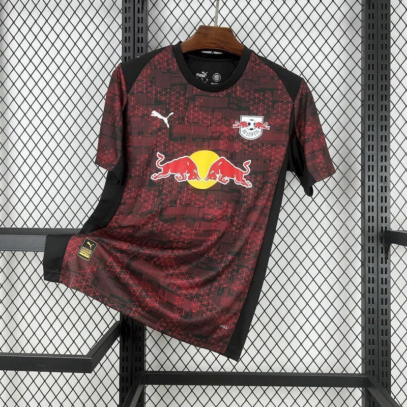 Camisa RB Leipzig Third III 2025/26 Puma torcedor  Masculina - Preta