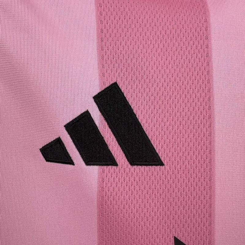Camisa Inter Miami 2025/26 Adidas Rosa - Modelo Torcedor Masculino com escudo bordado e tecnologia AEROREADY.