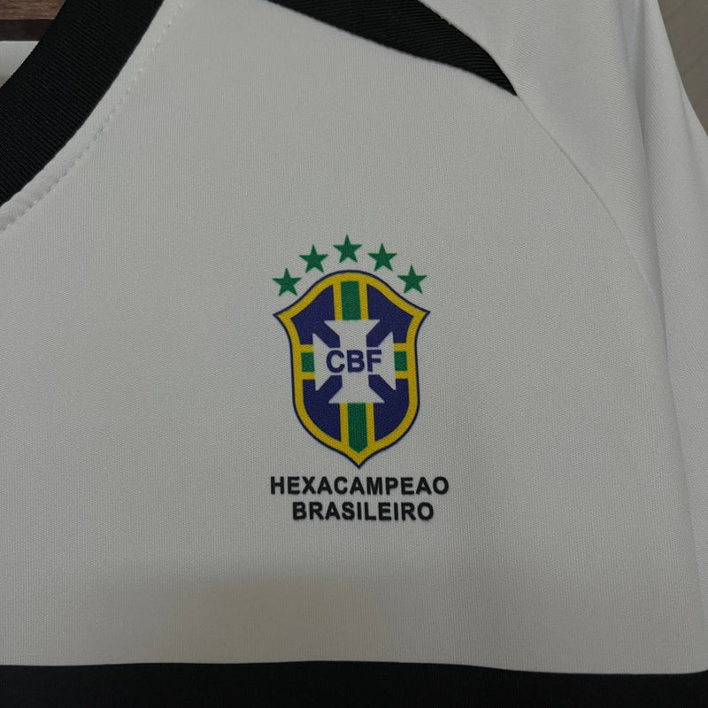 Camisa Flamengo Retrô 2010 Torcedor masculina - branca
