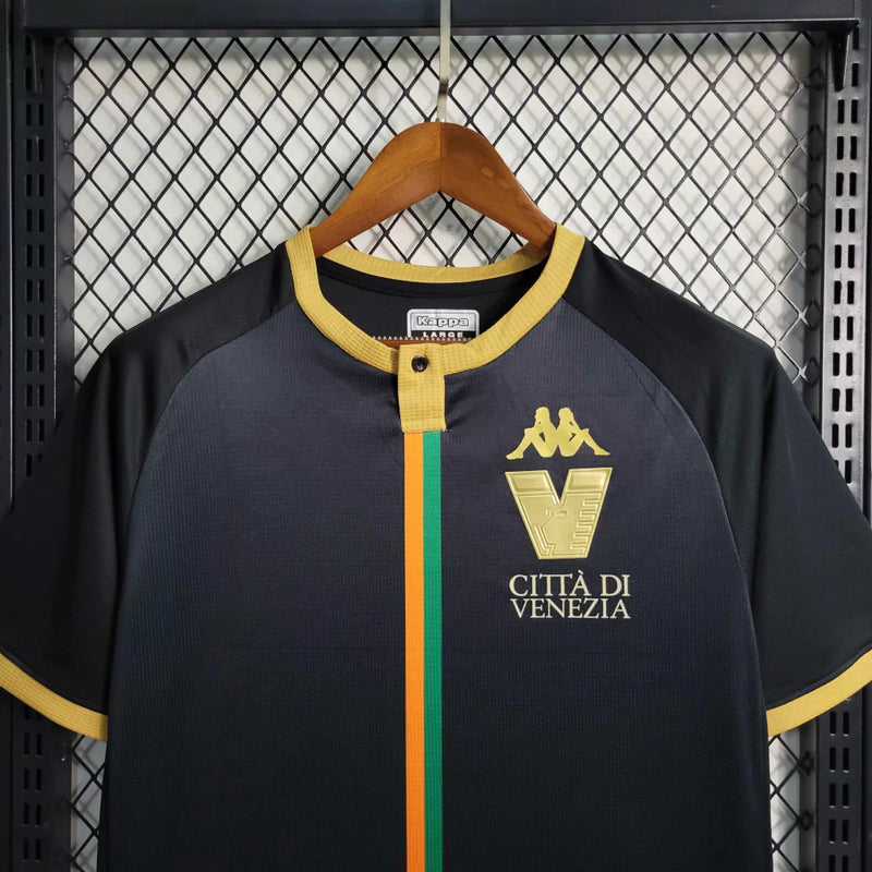 Camisa Venezia Home (1) 2023/24  Torcedor Masculina – Preto