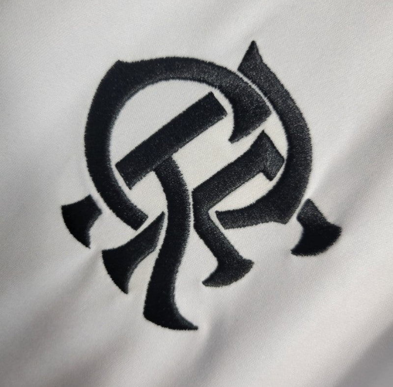 Camisa Polo flamengo 2023/24 Adidas Torcedor Masculina - branca