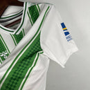 Camisa Real Betis Home I 2023/24 Hummel Torcedor Masculina - Branca e Verde