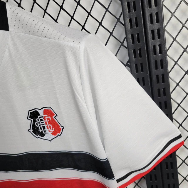 Camisa Santa Cruz Away (2) 2024/25 Torcedor Masculina oficial, cores do uniforme alternativo, escudo bordado, tecido leve e respirável