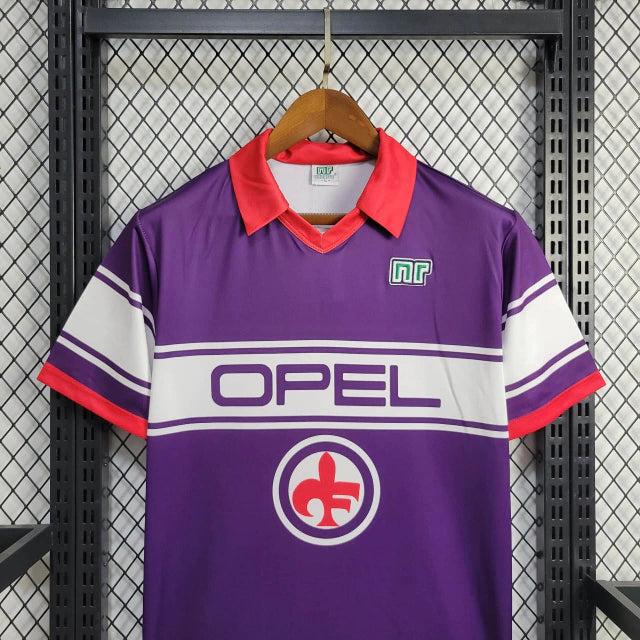 Camisa Fiorentina Home (1) 1984/85 Nr Retrô Masculina
