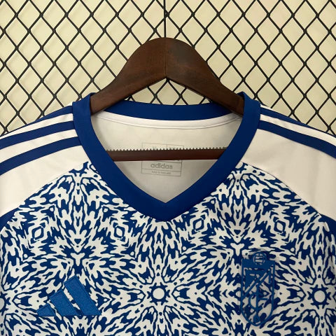 Camisa Granada Away II 2024/25 Adidas Torcedor Masculina - Branca e Azul