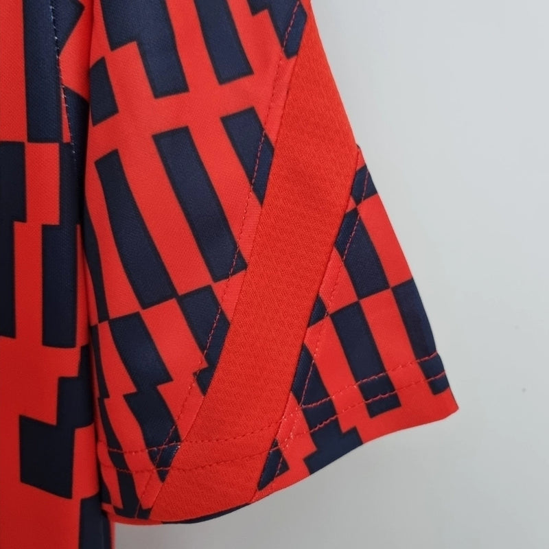 Camisa RB Leipzig Treino 2022/23 Nike Torcedor Masculina - Vermelha