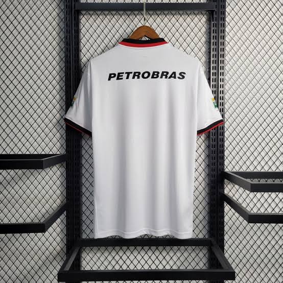 Camisa Flamengo Retrô 2001 - Branca