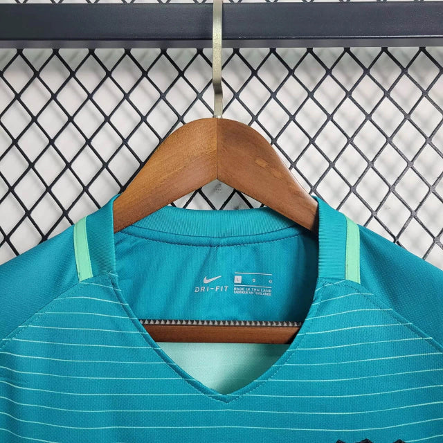 Camisa Barcelona Third (3) 2016/17 Nike Retrô Masculina - azul